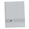 OXFORD BLOC OXFORD A4+ 80H T.EXTD CN5MM GRIS 400149496