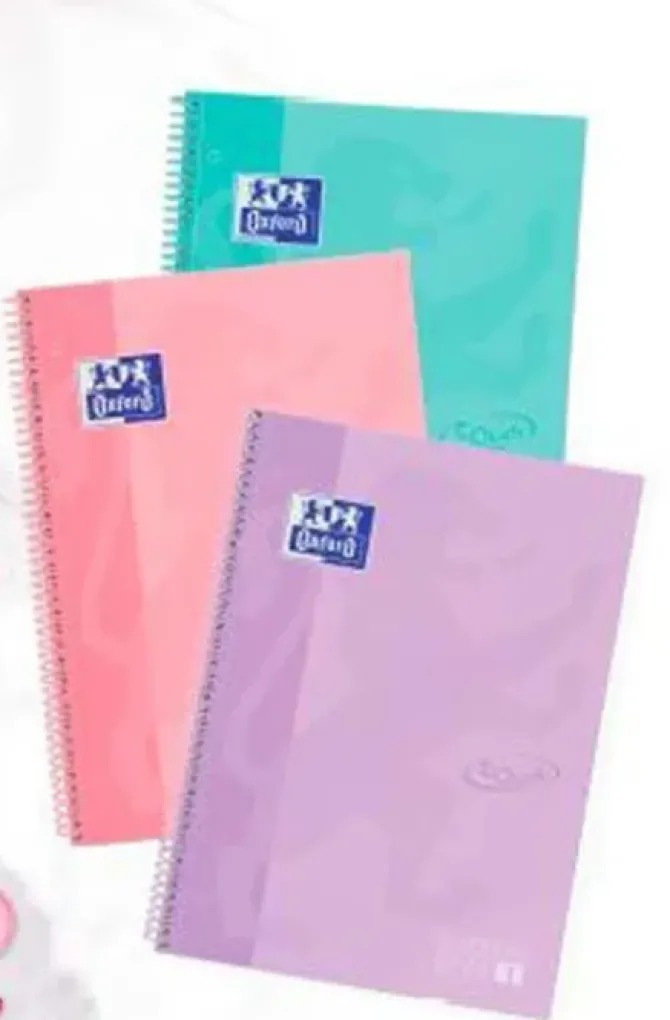 OXFORD BLOC OXFORD A4+ 80H TOUCH CN5MM AZUL 400107010 MAK035491