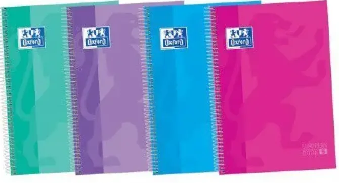OXFORD BLOC OXFORD A4+120HOJAS 90G TAPA EXTRA DURA CN5MM 40007342