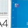 OXFORD BLOC OXFORD A4TD C5X5 80H AZUL TURQUE 400028276 MAK035220