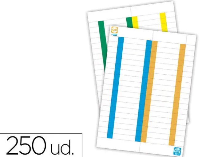 OXFORD ETIQUETA VISOR CARPETA GIO 80MM /10H 400022782 MAK209240