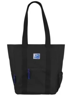 OXFORD TOTE B-TRENDY BOLSO DE MANO - BOLSILLO FRONTAL Y LATERALES - COMPARTIMENTO PARA PORTATIL/TABLET - CIERRE DE CREMALLERA - TAMAÑO 34X31X12CM - COLOR NEGRO