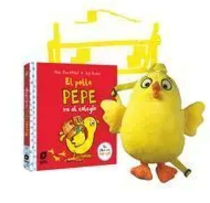 PACK DE EL POLLO PEPE VA AL COLEGIO