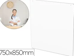 PANTALLA DE PROTECCION DE TECHO PARA MOSTRADOR METACRILATO VENTANA 300 X 150 MM MEDIDAS 750 X 850 MM