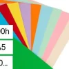 PAPEL 100 HOJAS A5 CUARTILLA 10 COLORES SURTIDOS 210X148,5MM