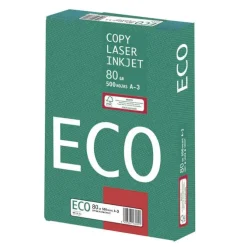 PAPEL ECO A3 80GR 500H BLANCO 002905