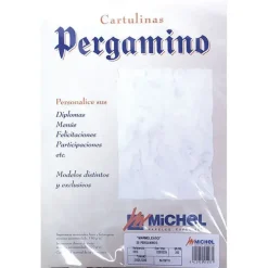PAPEL PERGAMINO A4 25H MARMOLEAD.GRIS