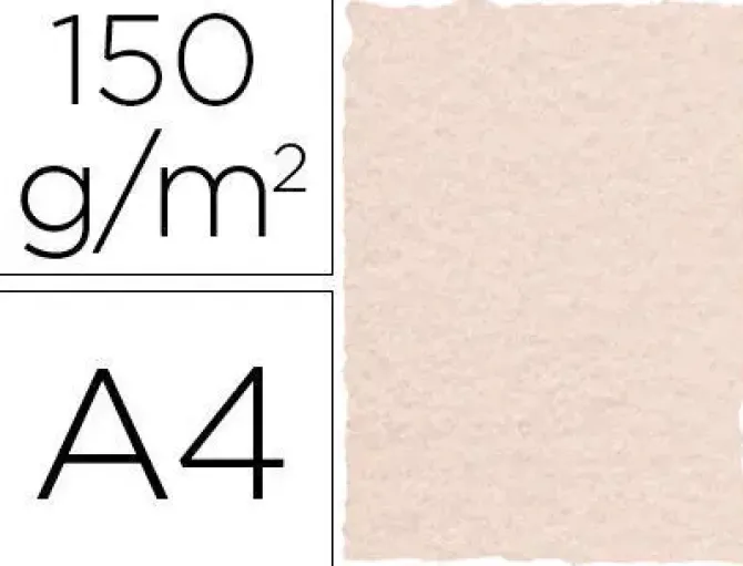 PAPEL PERGAMINO DIN A4 150 GR COLOR HUMO PAQUETE DE 25 HOJAS