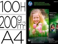 PAPEL PHOTO HP A4 INKJET 200G 100H Q2510A MAK029342