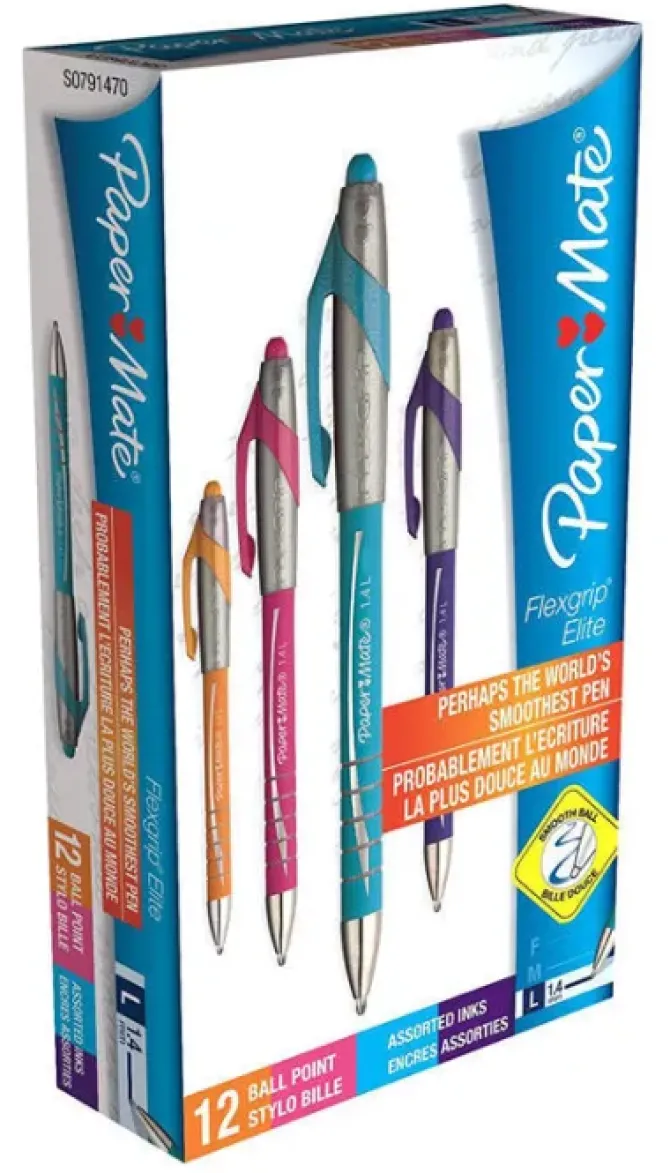PAPER MATE BOLIGRAFO PAPER FLEX GRIP FANT C.12 S0791470 MAK125121