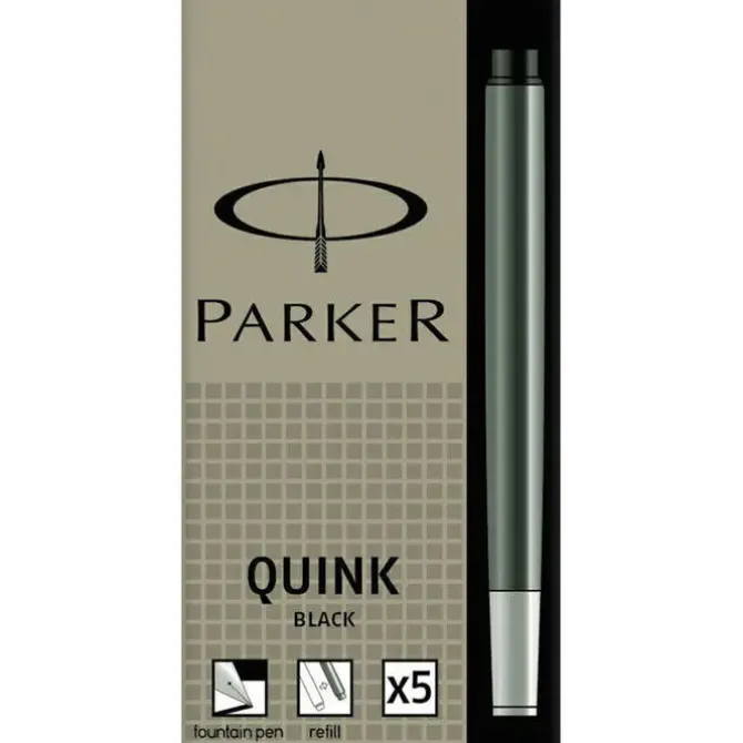 PAPER MATE CARTUCHO PLUMA PARKER AZUL OSCURO/5UD S0116250 MAK080389