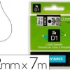 PAPER MATE CINTA DYMO D1 12MMX7M NEGRO/TRANSPARE 45010 MAK220294