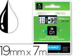 PAPER MATE CINTA DYMO D1 19MMX7M NEGRO/TRANSPARE S0720820 MAK249942