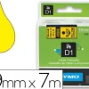 PAPER MATE CINTA DYMO D1 9MMX7M NEGRO/AMARILLO S0720730 MAK249956