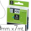 PAPER MATE CINTA DYMO D1 19MMX7M NEGRO/BLANCO S0720830/5803 MAK220300