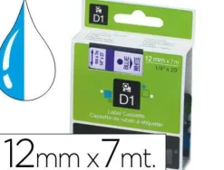 PAPER MATE CINTA DYMO D1 12MMX7M AZUL/BLANCO S0720540 MAK220296