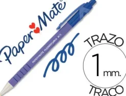 PAPERMATE BOLIGRAFO FLEXGRIP RETRACTIL PUNTA AZUL REF. S019043 CS21304