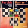 PARCHIS CON DAMAS TABLERO GRANDE 4 JUGADORES 41X40X4,5