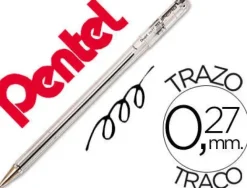 PENTEL BOLIGRAFO PENTEL BK-77 NEGRO BK77 BL MAK080116