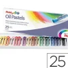 PENTEL OIL PASTEL CAJA 25 COLORES SURTIDOS CS73924