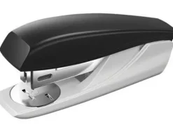 PETRUS 210 GRAPADORA - HASTA 25 HOJAS - EXTRAE GRAPAS INTEGRADO - GRAPADO ABIERTO, CERRADO Y CLAVADO - COLOR NEGRO