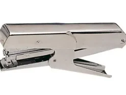 PETRUS 224 GRAPADORA DE TENAZA - HASTA 25 HOJAS - GRAPADO CERRADO Y ABIERTO - COLOR CROMADO