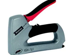 PETRUS 340 TOP CLAVADORA/GRAPADORA METALICA - PARA GRAPAS 530/6 A 14MM Y PINS TIPO 8 DE 15MM - AJUSTE DE POTENCIA - COLOR GRIS/NEGRO