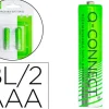 PILA Q-CONNECT ALCALINA AAA RECARGABLE BLISTER DE 2 UNIDADES