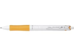 PILOT BOLIGRAFO DE BOLA RETRACTIL ACROBALL PUREWHITE - RECARGABLE - FABRICADO CON PLASTICO RECICLADO - PUNTA REDONDA 1MM - TRAZO 0.28MM - GRIP ERGONOMICO - COLOR NARANJA
