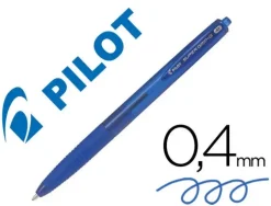 PILOT BOLIGRAFO DE BOLA RETRACTIL SUPERGRIP G - PUNTA REDONDA 1.0MM - TRAZO 0.4MM - TINTA DE ACEITE - GRIP ERGONOMICO - COLOR AZUL