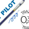 PILOT BOLIGRAFO DE GEL G1 - RECARGABLE - PUNTA DE BOLA 0.5MM - TRAZO 0.3MM - CUERPO TRANSPARENTE - COLOR AZUL