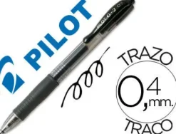 PILOT BOLIGRAFO PILOT G-2 NEGRO BL-G2-7-B MAK080143