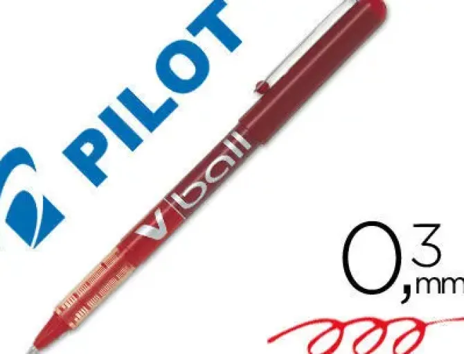 PILOT BOLIGRAFO PILOT V-BALL 0,5MM ROJO BL-VB5-R MAK080193