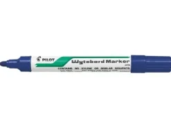 PILOT ROTULADOR PARA PIZARRA BLANCA - PUNTA REDONDA DE 4MM - TRAZO DE 1.8MM - BORRABLE EN SECO - COLOR AZUL