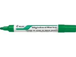 PILOT ROTULADOR PARA PIZARRA BLANCA - PUNTA REDONDA DE 4MM - TRAZO DE 1.8MM - BORRABLE EN SECO - COLOR VERDE