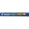 PILOT ROTULADOR PERMANENTE 400 - PUNTA BISELADA 4,5MM - TRAZO 4MM - COLOR AZUL