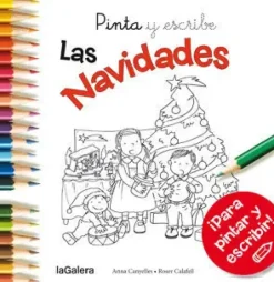 PINTA Y ESCRIBE LAS NAVIDADES