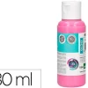 PINTURA ACRILICA LIDERPAPEL BOTE DE 80 ML ROSA