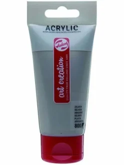 PINTURA ACRILICA TALENS 75ML PLATA 625045