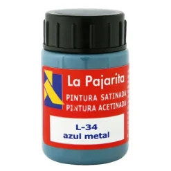 PINTURA ACRÍLICA LA PAJARITA 35ML AZ.METAL 169322-34 MAK649868