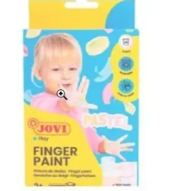 PINTURA DEDO JOVI 40CC 5 COL.PASTEL