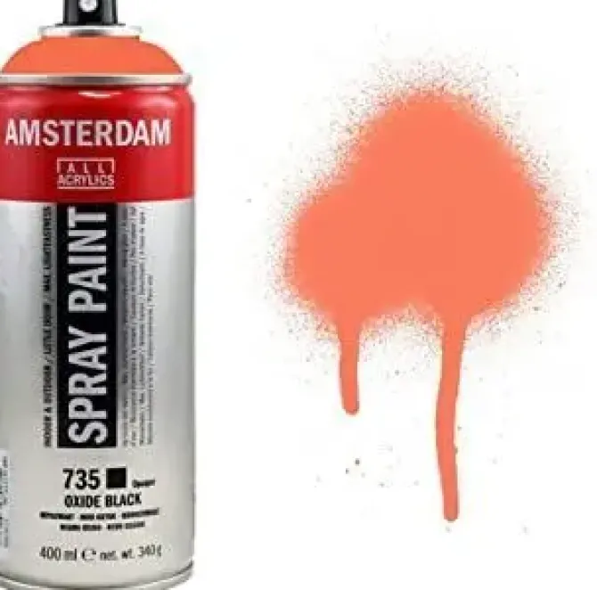 PINTURA SPRAY BERMELLON AMSTERDAM