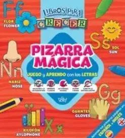 PIZARRA MÁGICA - JUEGO Y APRENDO CON LAS LETRAS Y LOS NÚMEROS - BILINGÜE