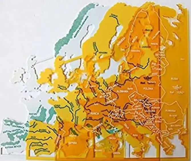 PLANTILLA MAPAS EUROPA B-3 462 462 MAK625210