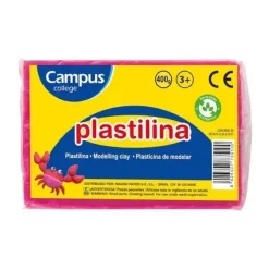 PLASTILINA CAMPUS GRANDE 400G ROSA
