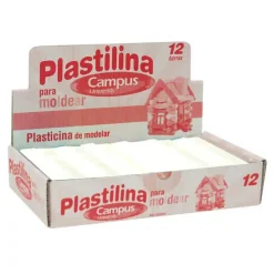 PLASTILINA CAMPUS MEDIANA 200GBLANCO