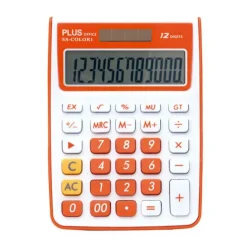 PLUS CALCULADORA SS-COLOR 1 NARANJA MAK220570