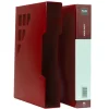 PLUS CARPETA 80 FUNDAS PLUS A4 RIGIDO ROJO GRANATE OPACO MT80 RED MAK180697