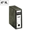 PLUS OFFICE ARCHIVADOR PLUS 4º NAT. NEGRO FORRADO 2041/N MAK180089