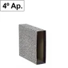 PLUS OFFICE CAJA ARCHIVADOR PLUS 4º APAIS. GRIS 404 A MAK180086